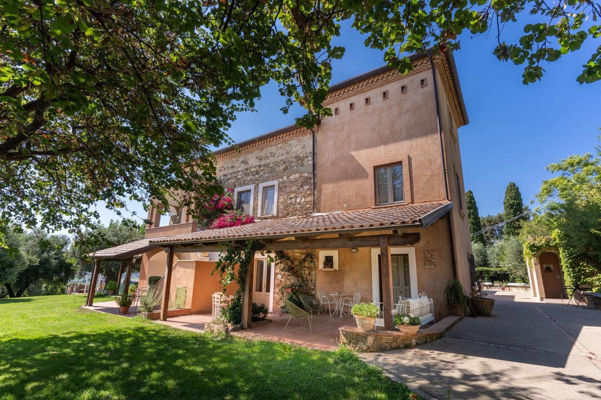Casale Giancesare Villa Agricola Capaccio Esterno foto